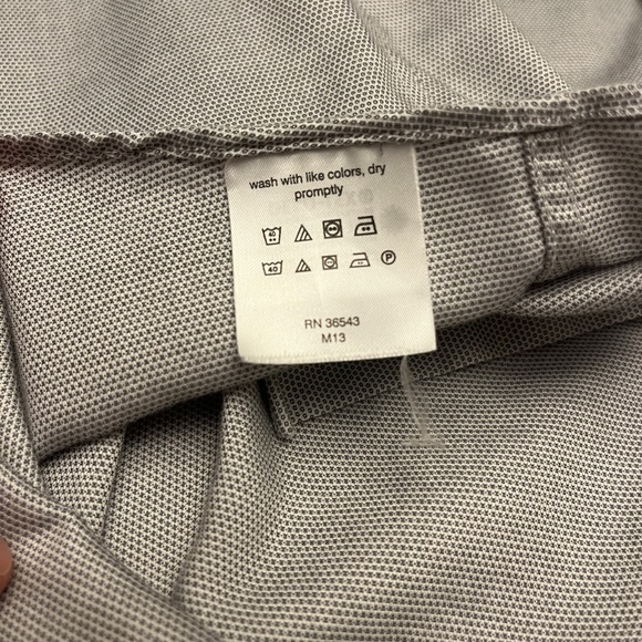 Calvin Klein Steel+ Regular Fit Stretch Gray Dress Shirt Extra Large - Picture 9 of 11